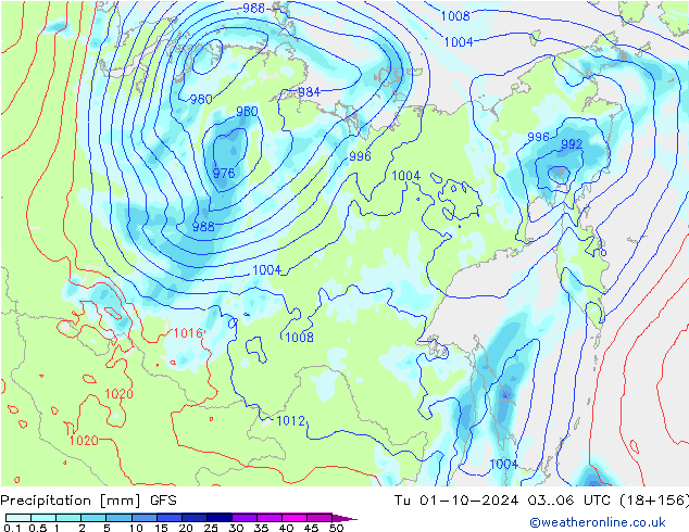 GFS: mar 01.10.2024 06 UTC