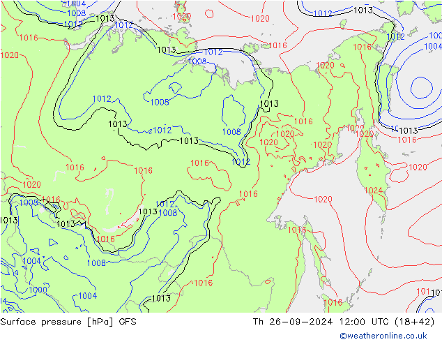 GFS: Th 26.09.2024 12 UTC