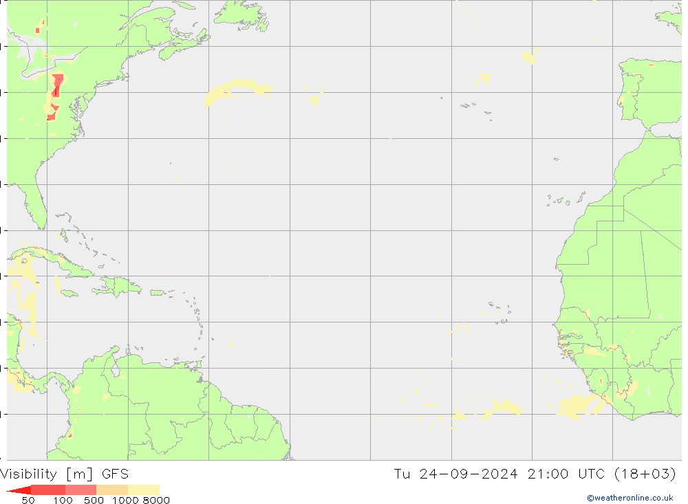 Visibilidad GFS mar 24.09.2024 21 UTC