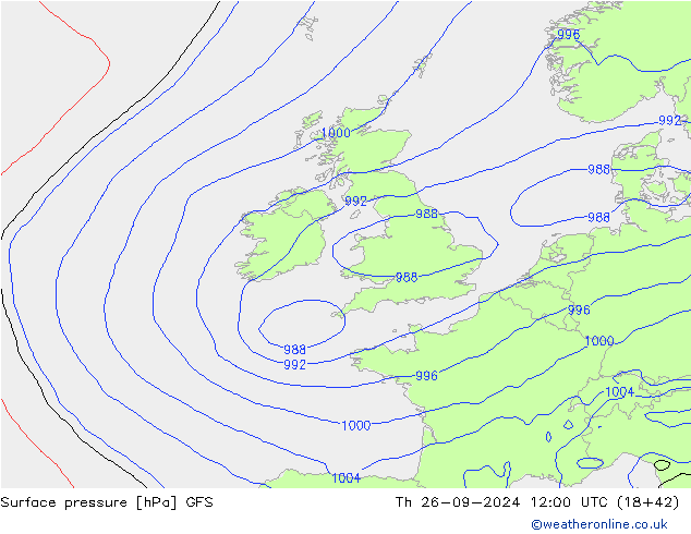 GFS: Th 26.09.2024 12 UTC