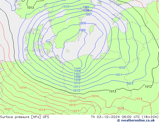 GFS: Per 03.10.2024 06 UTC