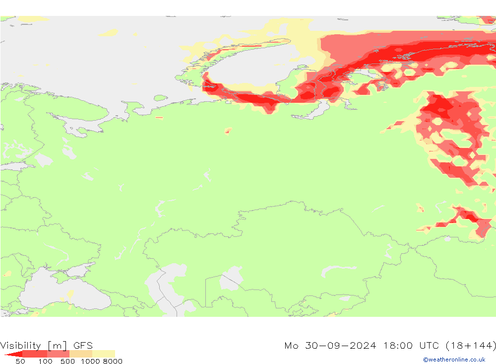 Görüş alanı GFS Pzt 30.09.2024 18 UTC