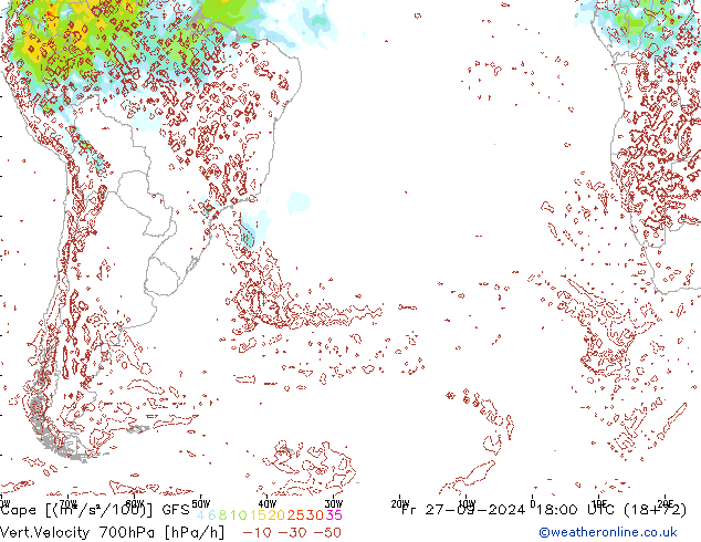 Cape GFS Сентябрь 2024