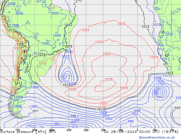 GFS: Sa 28.09.2024 00 UTC