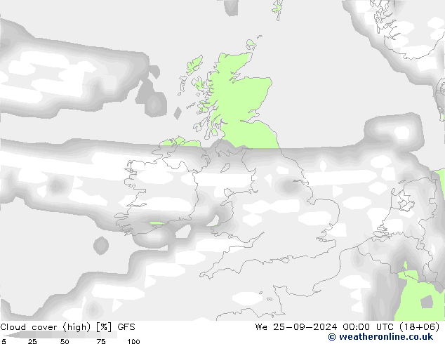 Cloud (high,middle,low) GFS We 25.09.2024 00 UTC