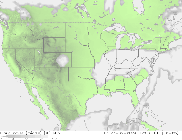  () GFS  27.09.2024 12 UTC