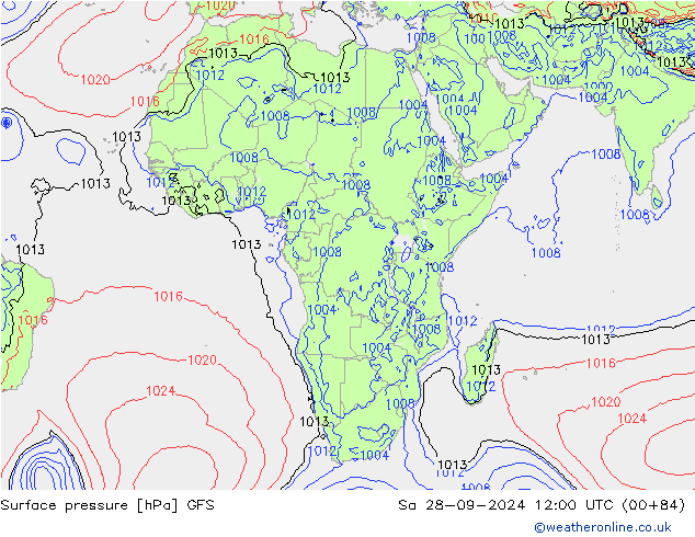 GFS: Cts 28.09.2024 12 UTC