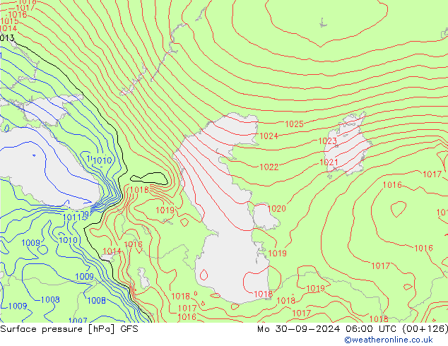 GFS: Mo 30.09.2024 06 UTC