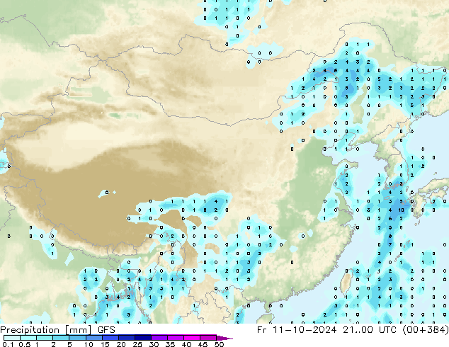 GFS: Fr 11.10.2024 00 UTC