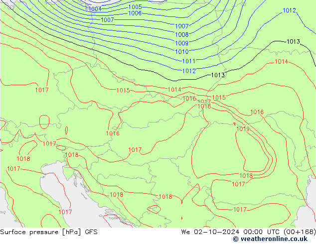 GFS: Qua 02.10.2024 00 UTC