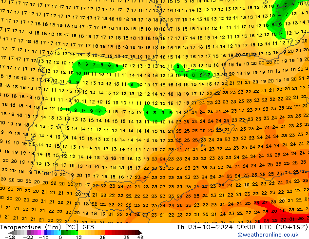     GFS  03.10.2024 00 UTC