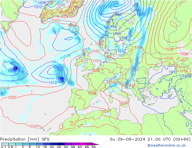 GFS:  29.09.2024 00 UTC