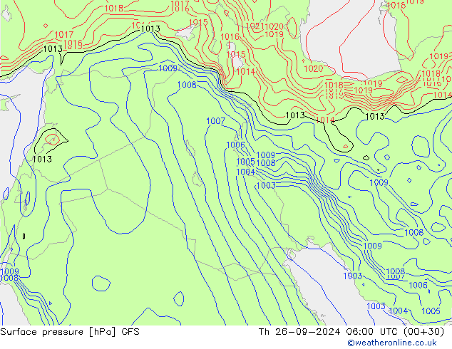 GFS: Th 26.09.2024 06 UTC