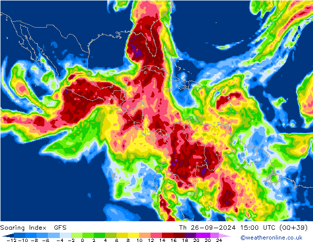 Soaring Index GFS Do 26.09.2024 15 UTC