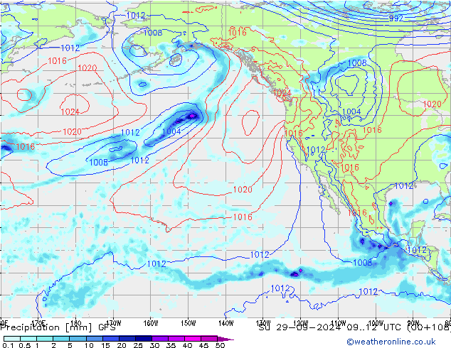 GFS: Вс 29.09.2024 12 UTC