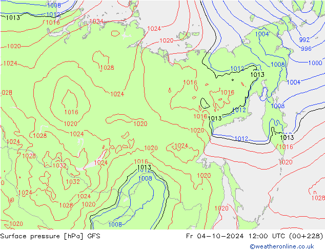 GFS: Fr 04.10.2024 12 UTC