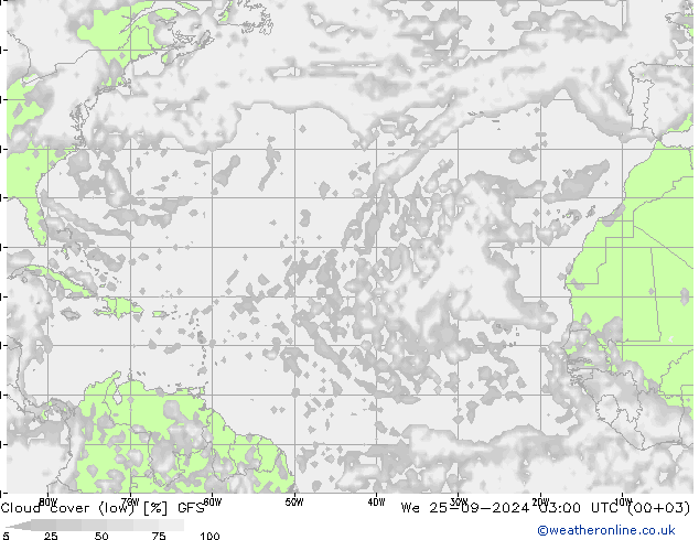 nízká oblaka GFS St 25.09.2024 03 UTC