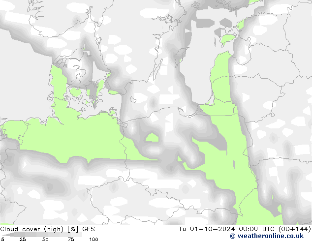 Nubes altas GFS mar 01.10.2024 00 UTC