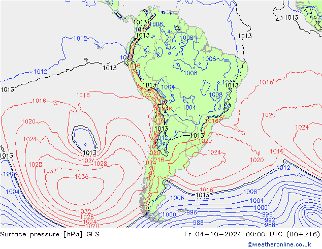 GFS: Fr 04.10.2024 00 UTC