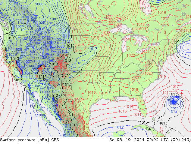 GFS: Cts 05.10.2024 00 UTC