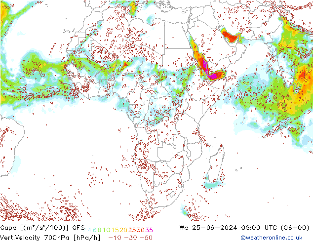 Cape GFS Сентябрь 2024