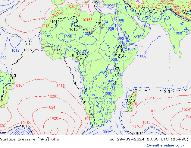 GFS: Su 29.09.2024 00 UTC