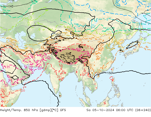 GFS: Sáb 05.10.2024 06 UTC