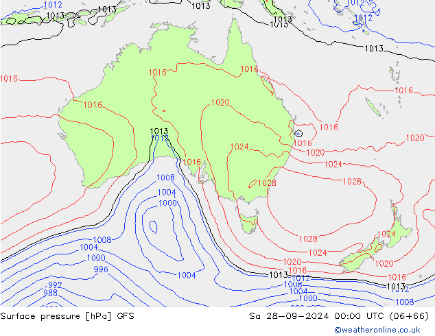 GFS:  28.09.2024 00 UTC