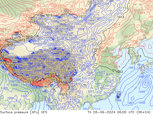 GFS: 星期四 26.09.2024 06 UTC