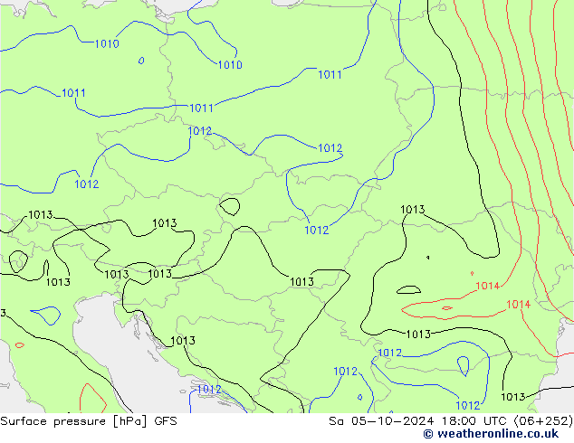 GFS: Sa 05.10.2024 18 UTC