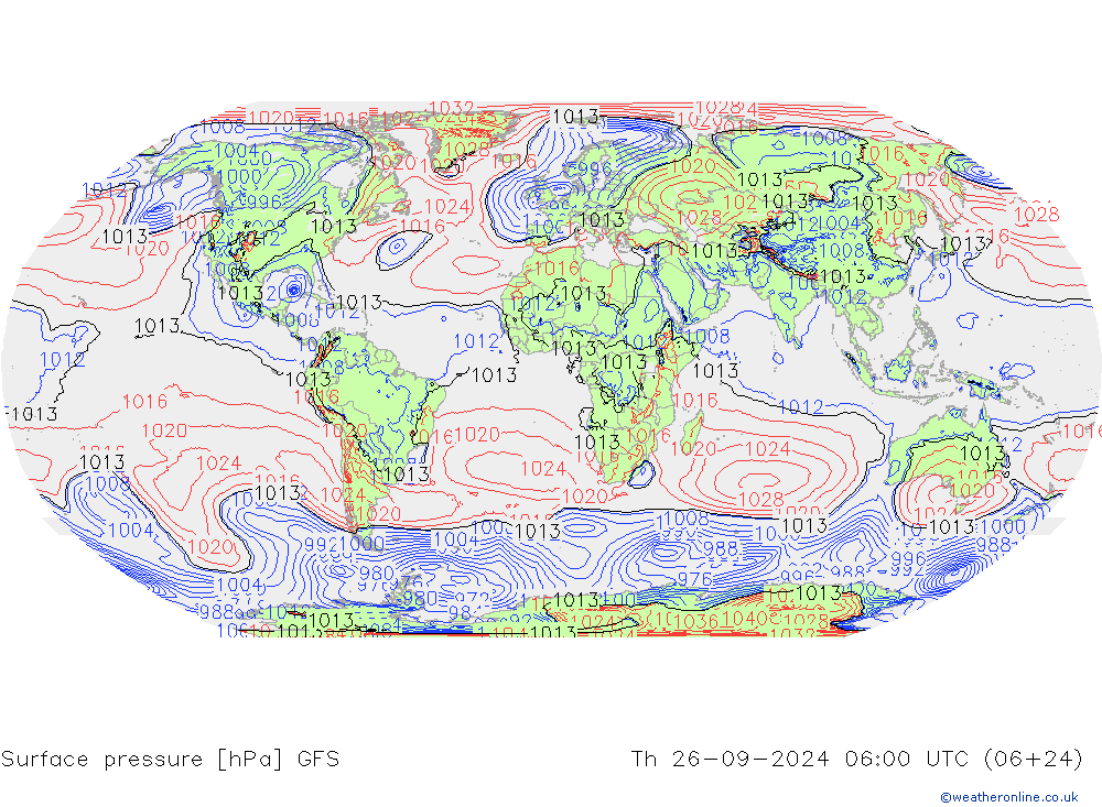 GFS: gio 26.09.2024 06 UTC