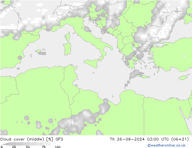 Wolken (mittel) GFS Do 26.09.2024 03 UTC