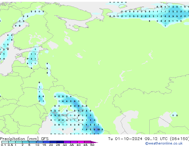 GFS: Sa 01.10.2024 12 UTC