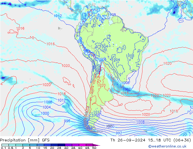 GFS: чт 26.09.2024 18 UTC