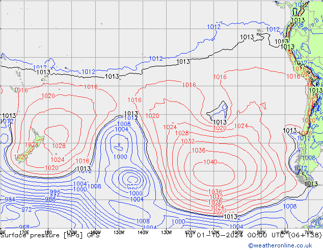 GFS: mar 01.10.2024 00 UTC