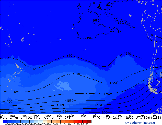 Height/Temp. 100 hPa GFS Fr 04.10.2024 18 UTC