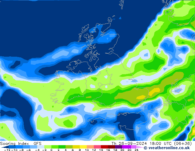 Soaring Index GFS Qui 26.09.2024 18 UTC