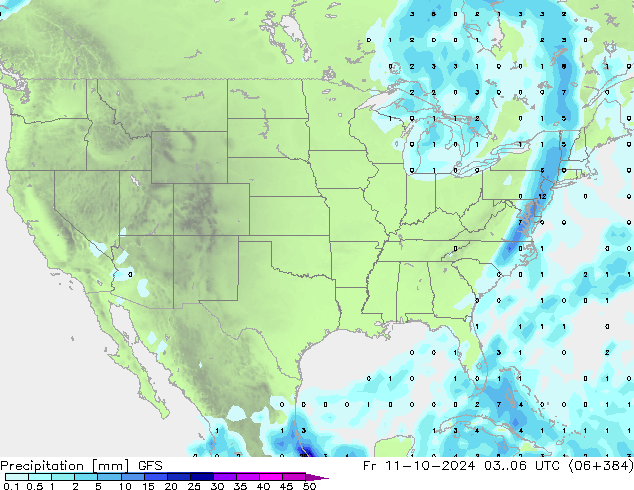 GFS: ven 11.10.2024 06 UTC