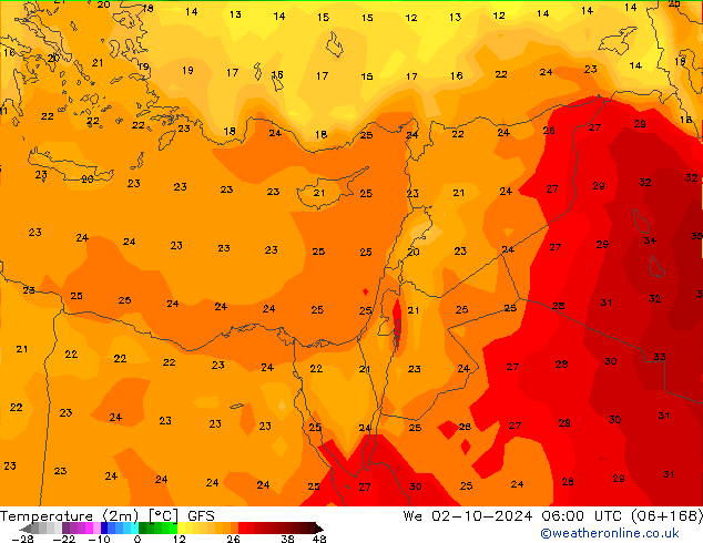 GFS: We 02.10.2024 06 UTC