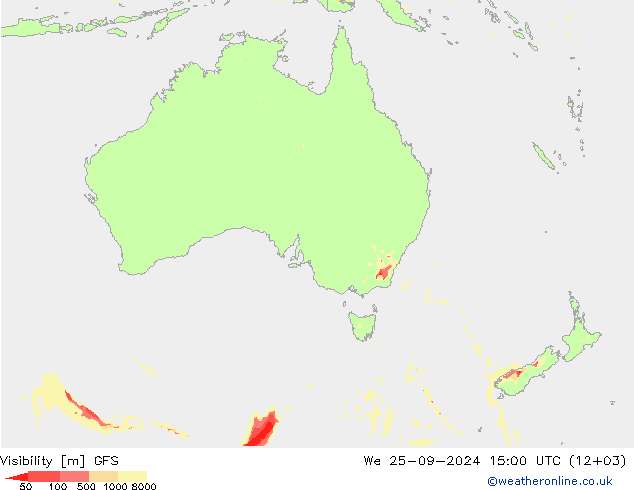 Zicht GFS wo 25.09.2024 15 UTC