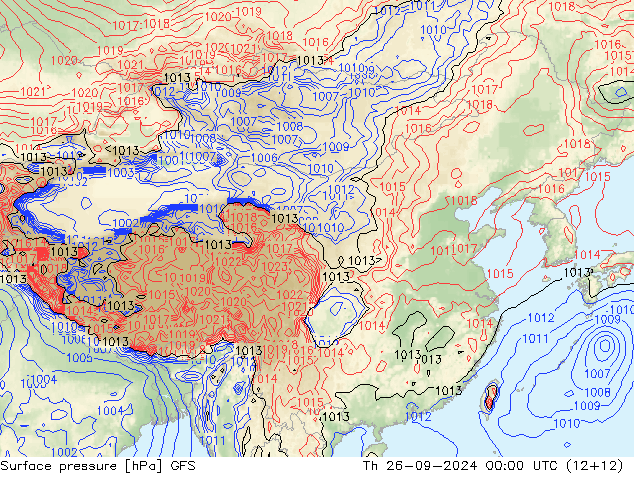 GFS: Th 26.09.2024 00 UTC