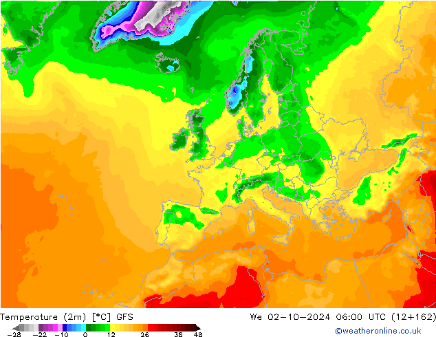 GFS: We 02.10.2024 06 UTC