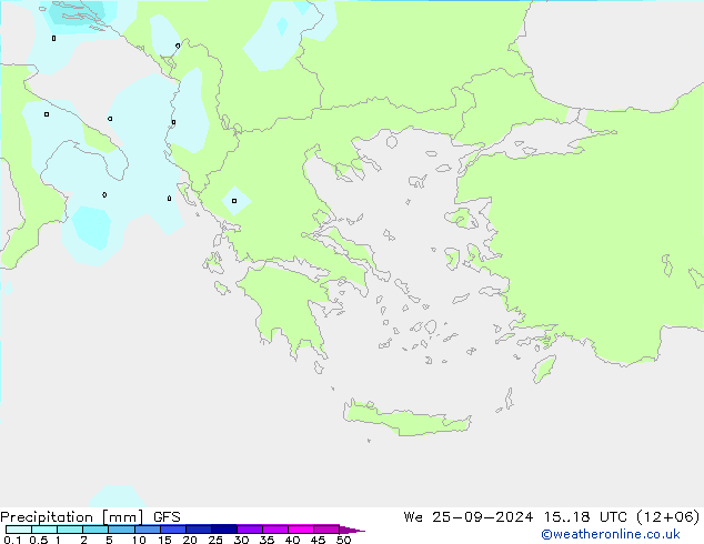 GFS: mer 25.09.2024 18 UTC