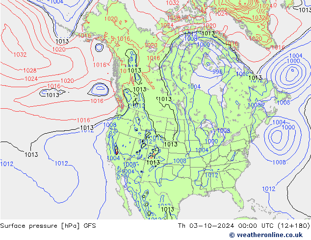 GFS: jue 03.10.2024 00 UTC