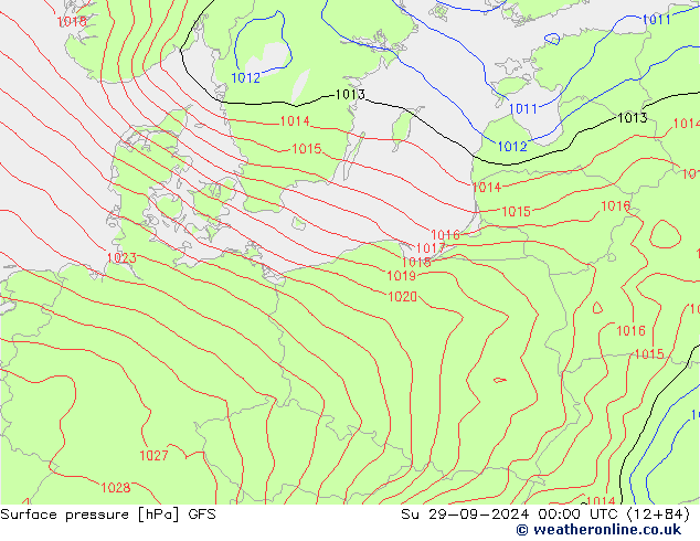 GFS: dom 29.09.2024 00 UTC