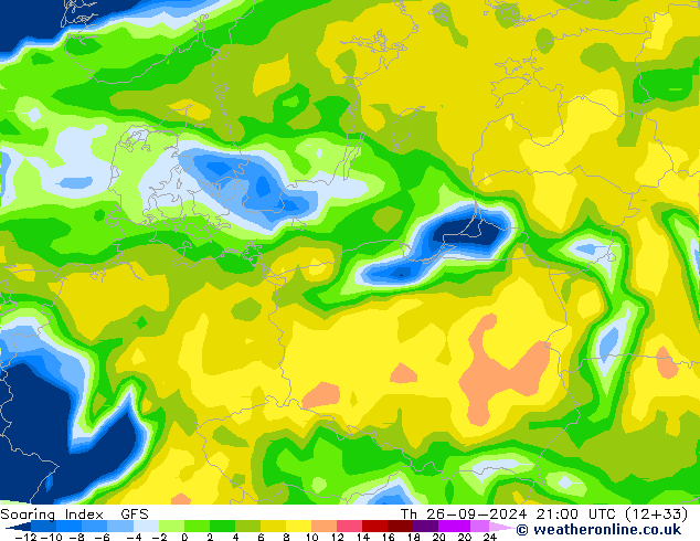 Soaring Index GFS Th 26.09.2024 21 UTC