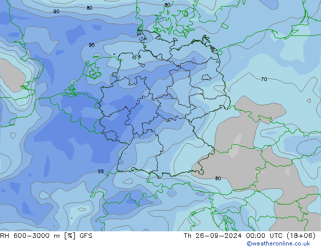 RH 600-3000 m GFS Do 26.09.2024 00 UTC