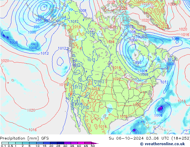 GFS: Su 06.10.2024 06 UTC