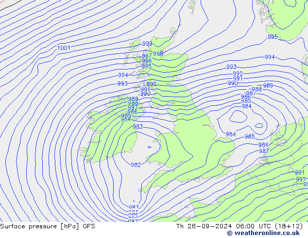 GFS: gio 26.09.2024 06 UTC