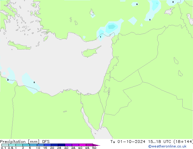 GFS: Ter 01.10.2024 18 UTC